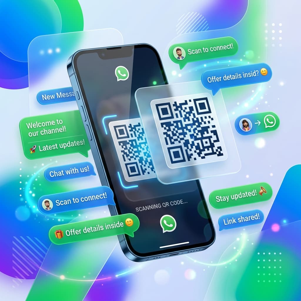 Create WhatsApp QR Code with Pre-Filled Message | Free | QRcodeGenerate