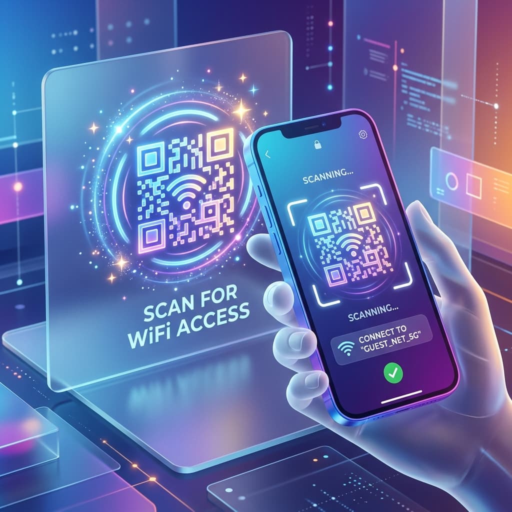 Free WiFi QR Code Generator — No Password Needed | QRcodeGenerate